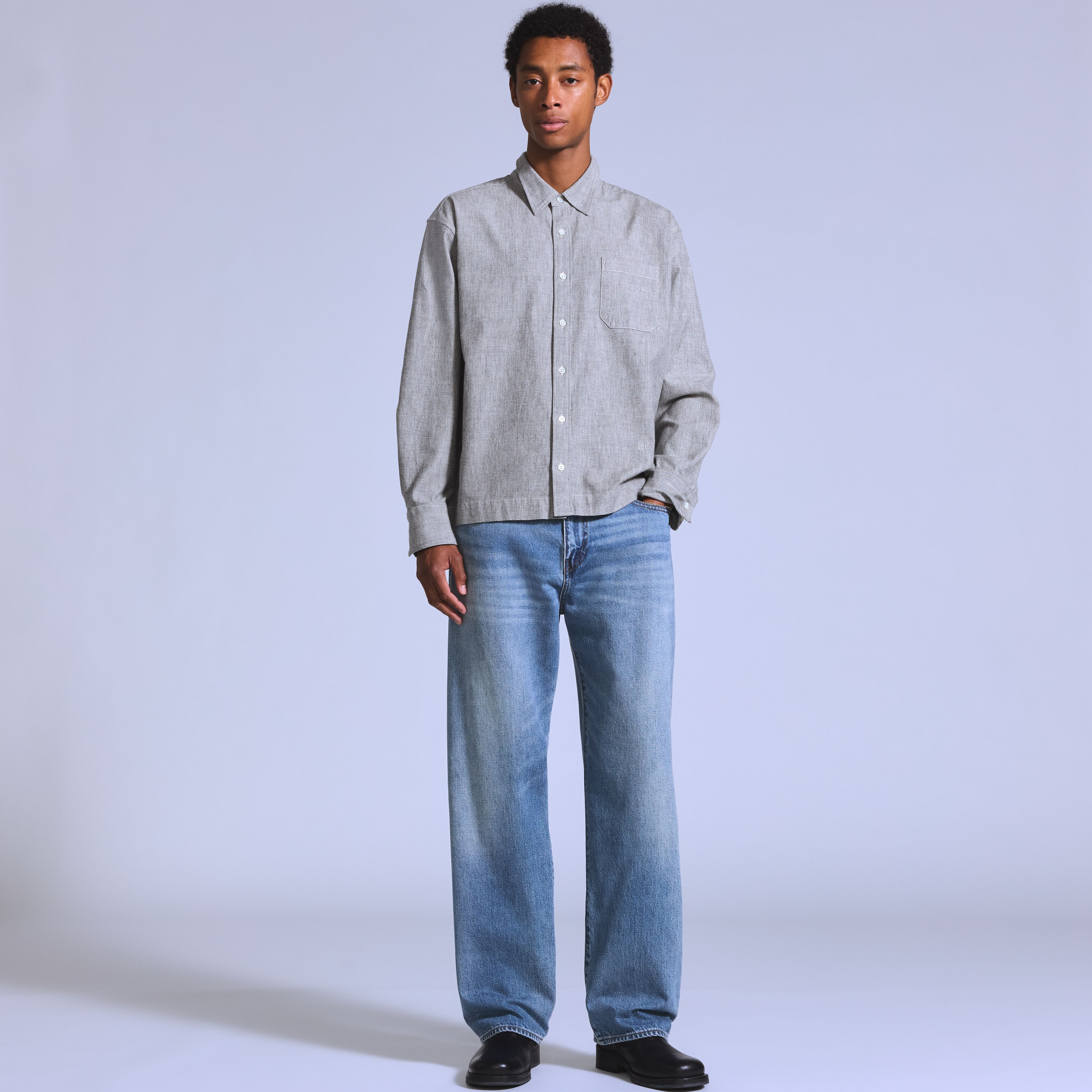 Marker Loose Selvedge Men's Jeans 1