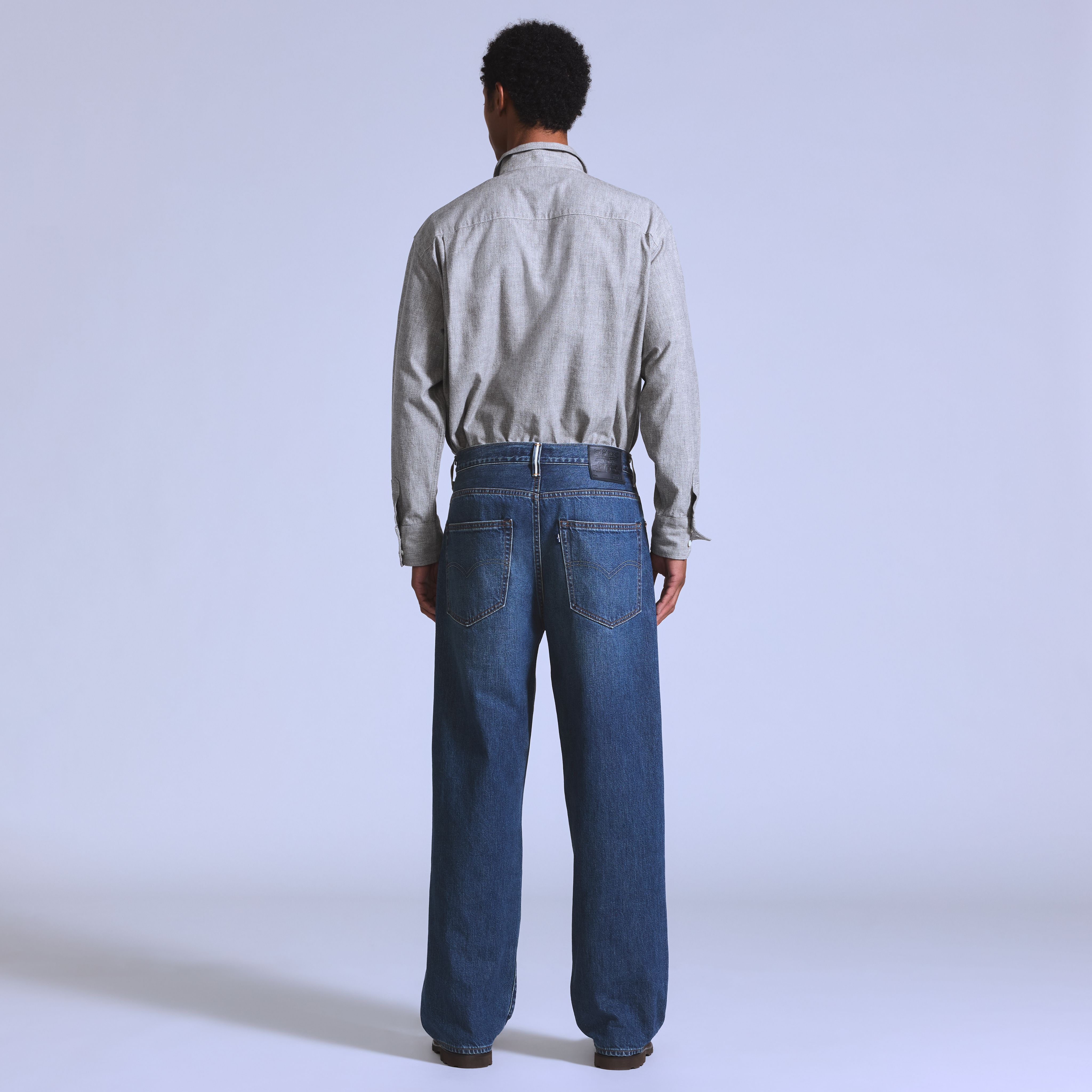 Marker Loose Selvedge Men's Jeans 4