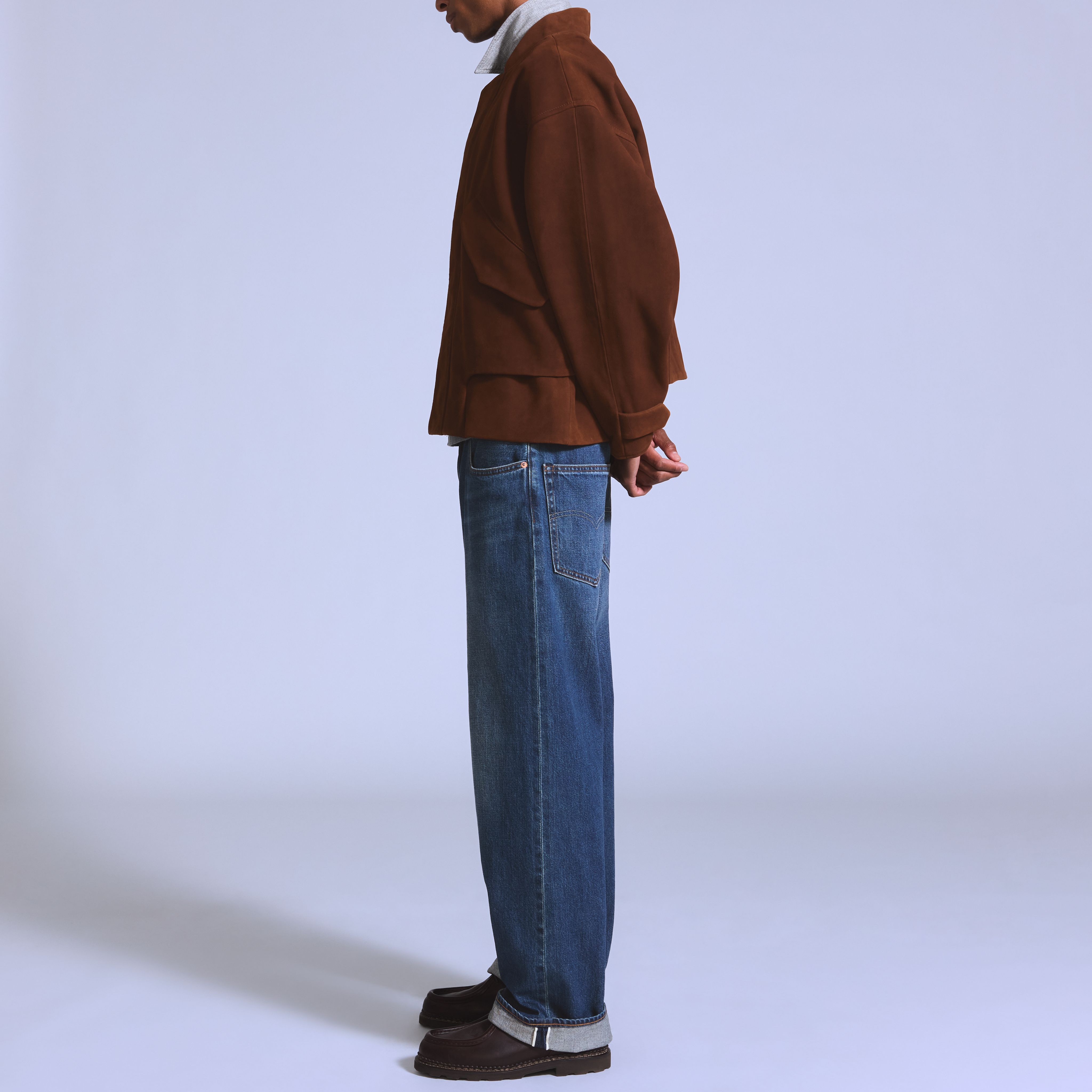 Marker Loose Selvedge Men's Jeans 2