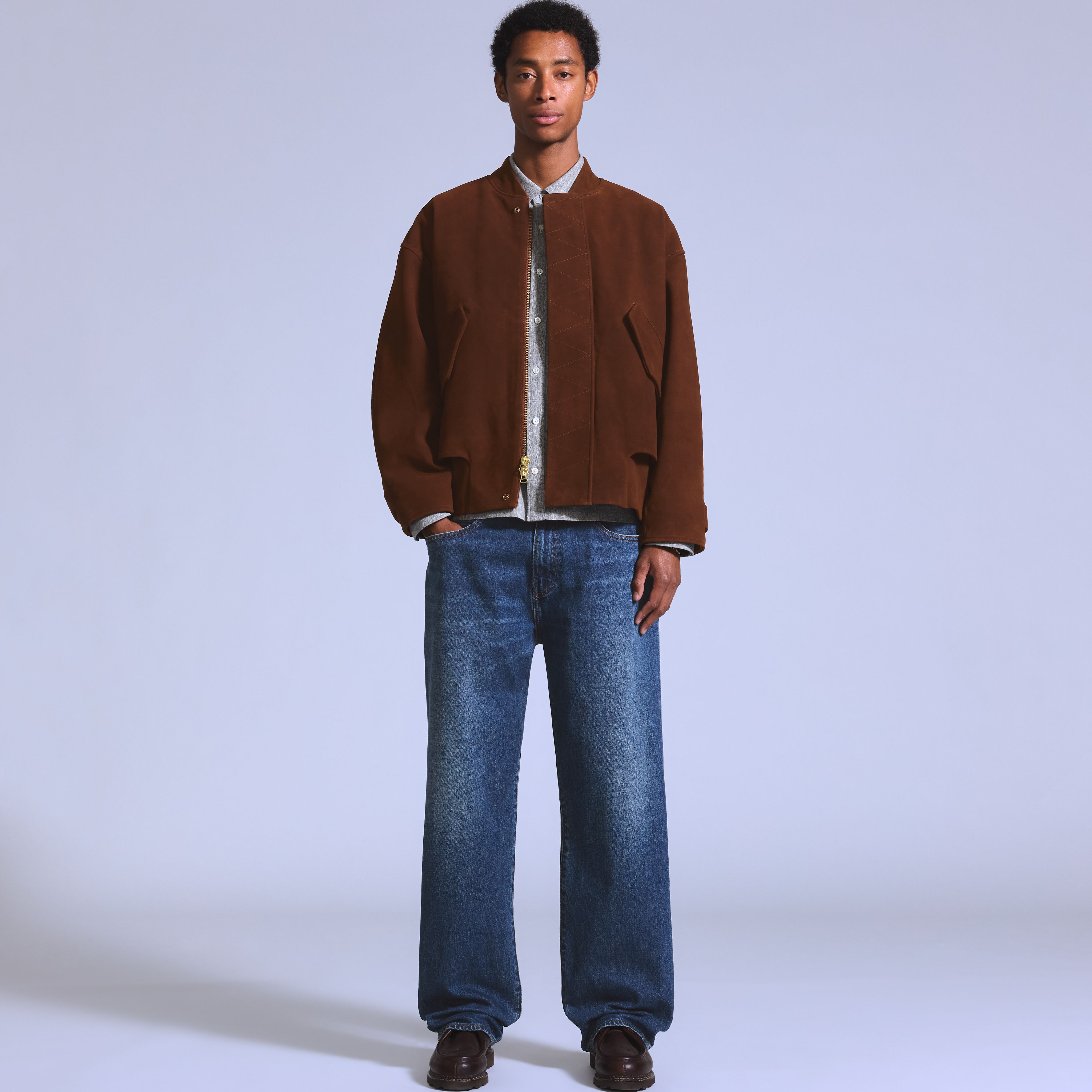 Marker Loose Selvedge Men's Jeans 1