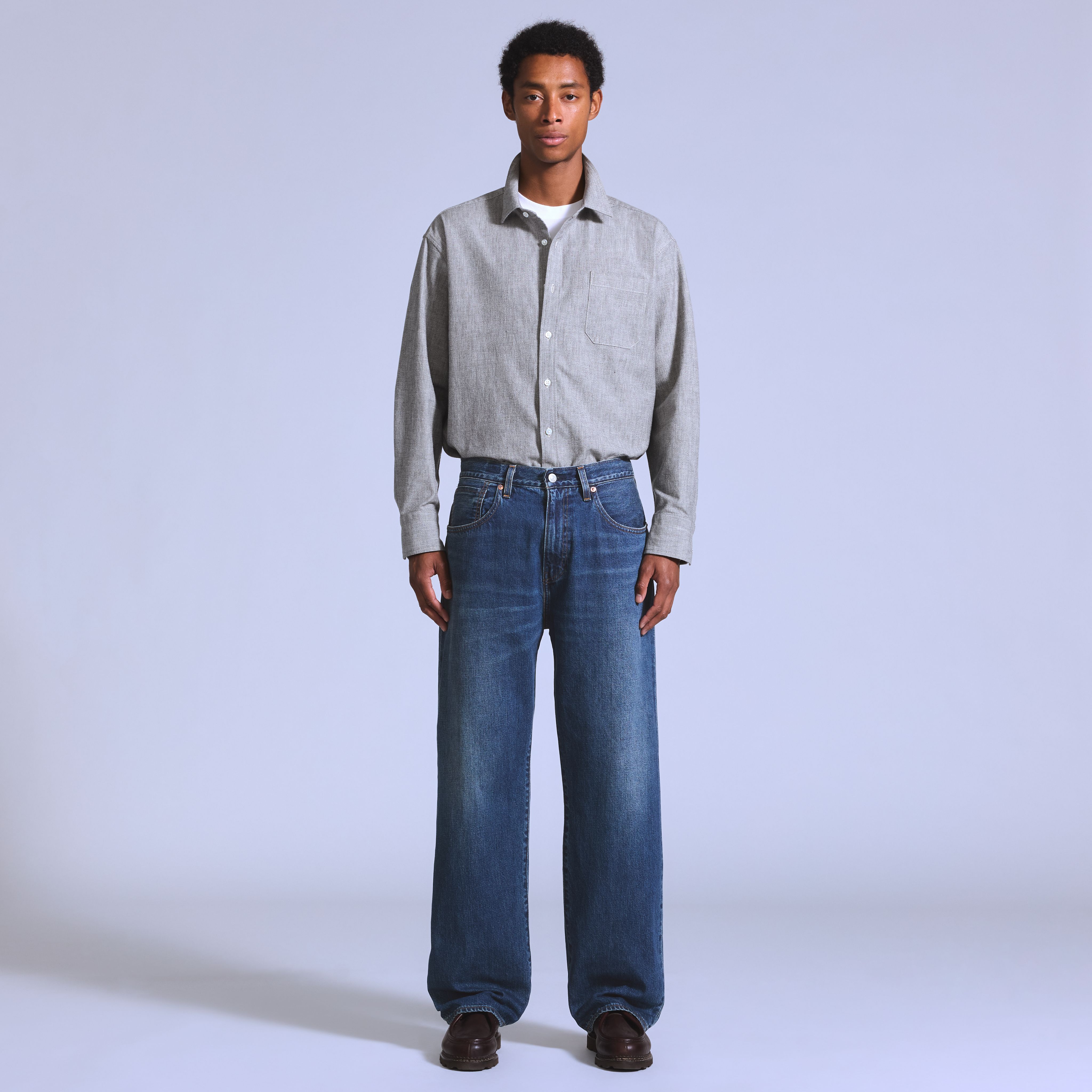 Marker Loose Selvedge Men's Jeans 2