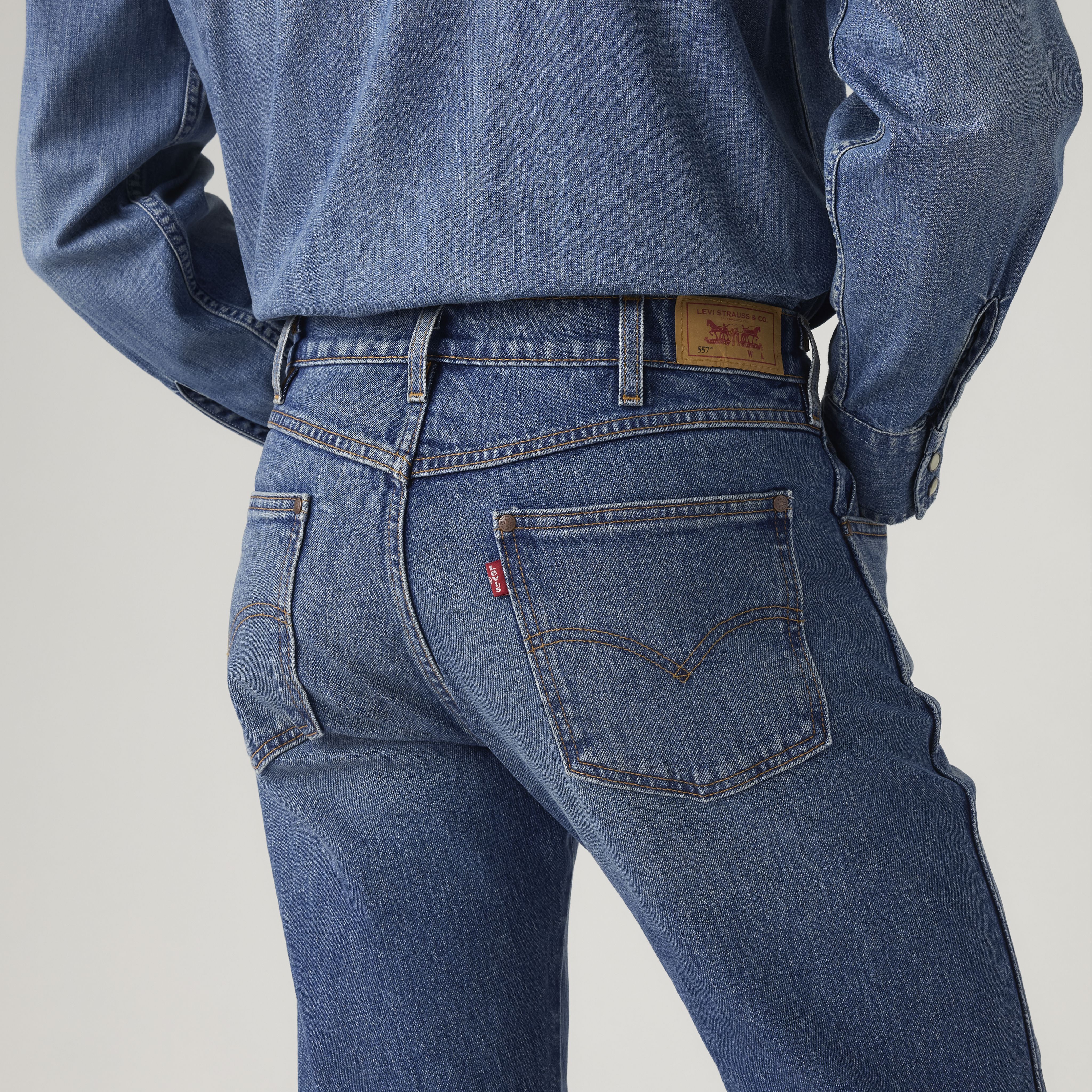 557™ Western Straight Jeans 6