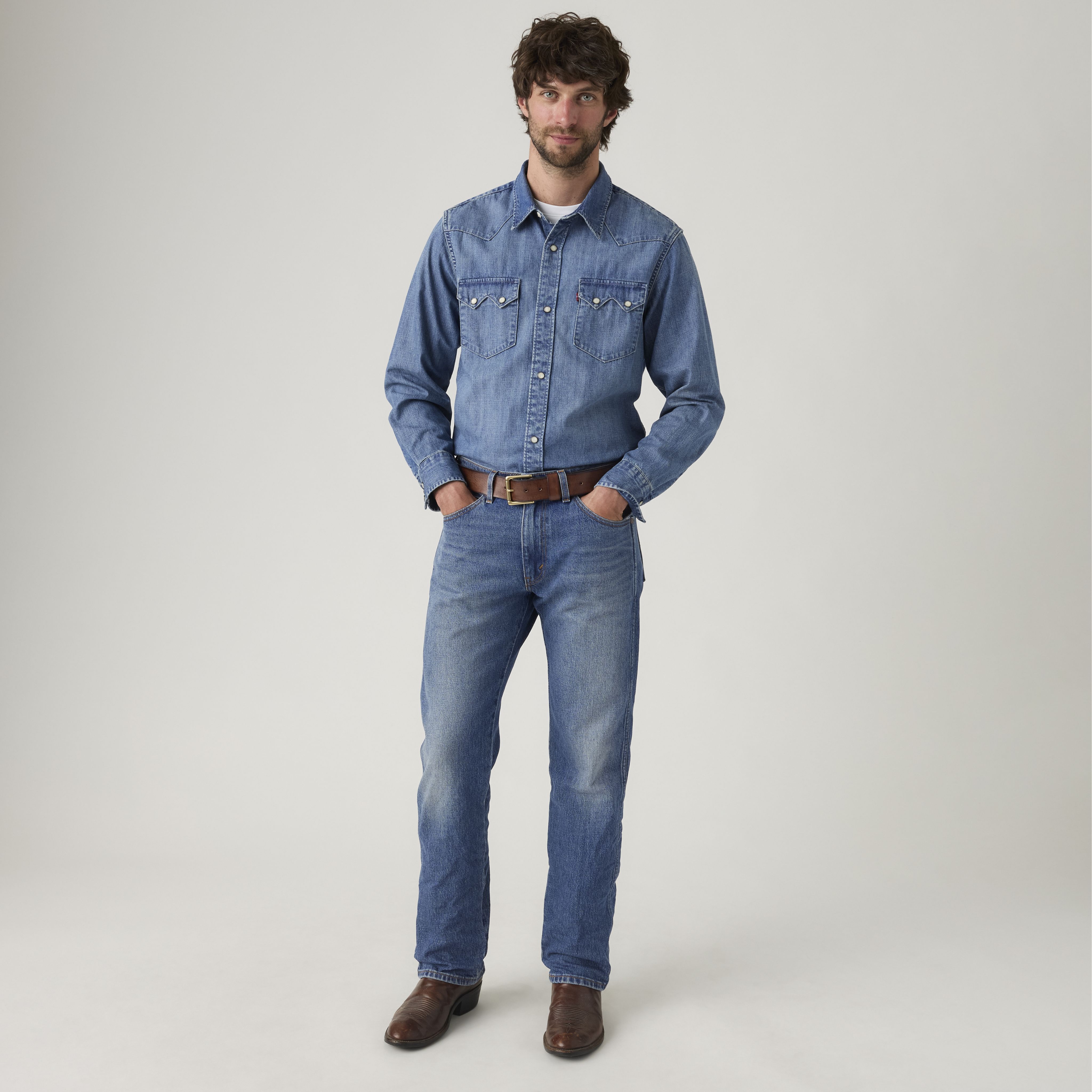 557™ Western Straight Jeans 1