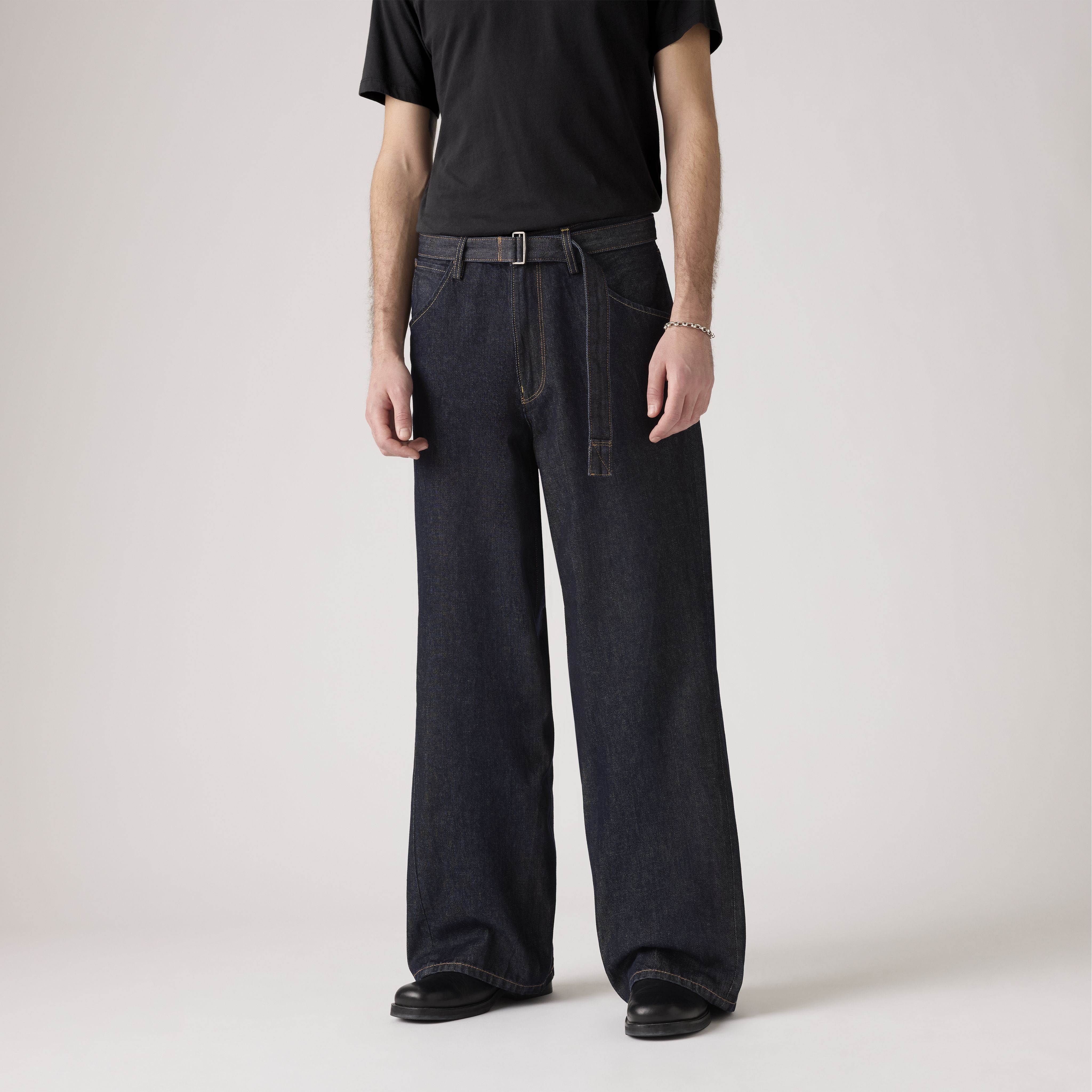 Twisted Baggy Wide Jeans 2