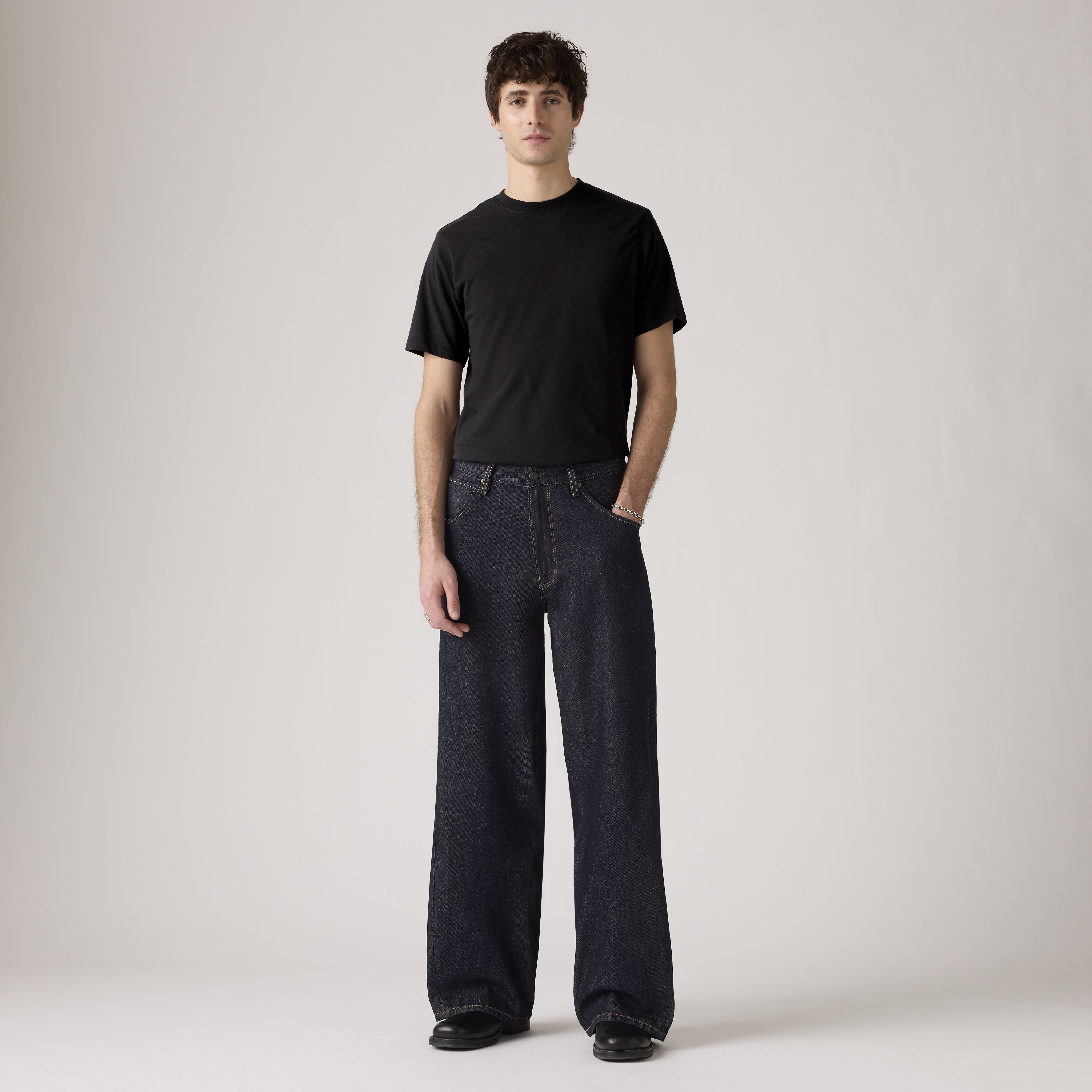 Twisted Baggy Wide Jeans 5