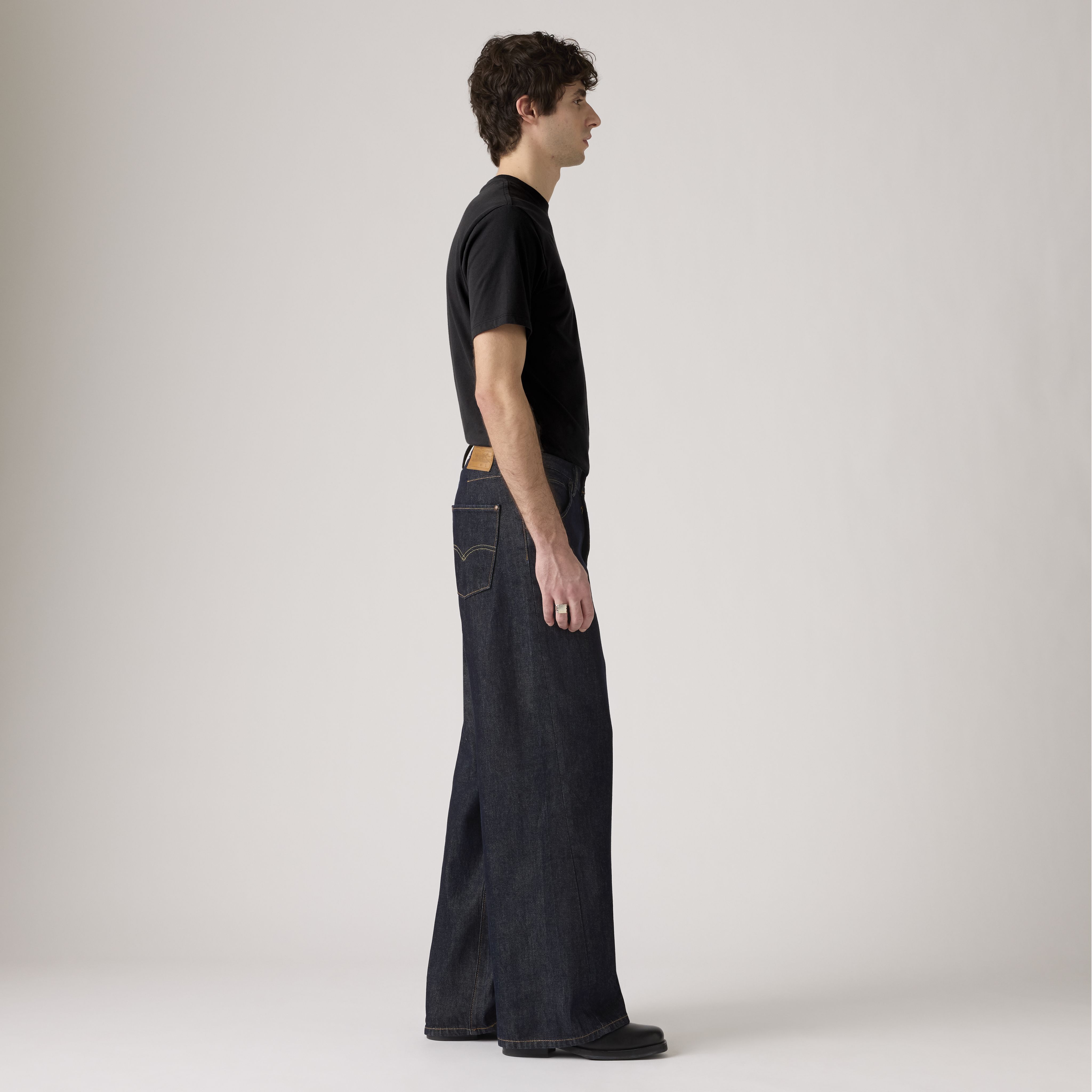 Twisted Baggy Wide Jeans 4