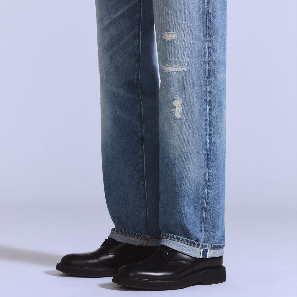 Anchor Relaxed Men's Jeans — Top Deck - Medium Wash