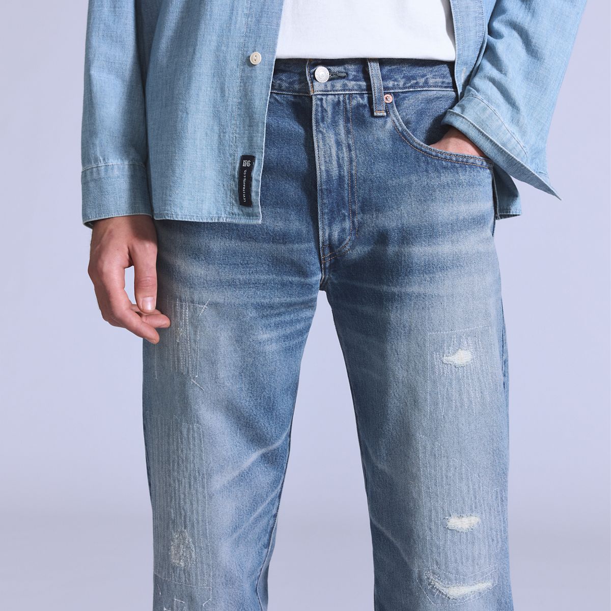 Anchor Relaxed Men's Jeans — Top Deck - Medium Wash