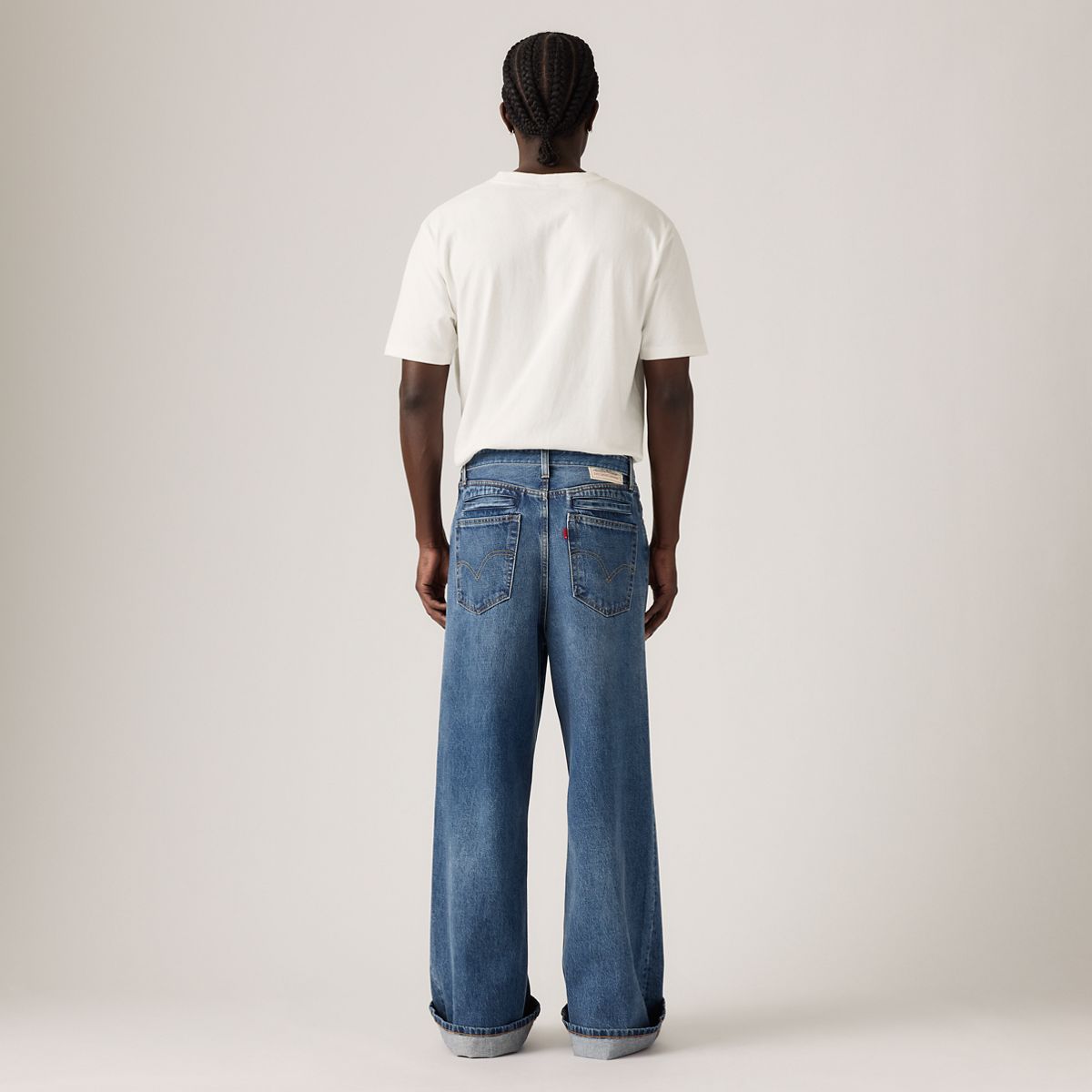 Levi's® x sacai Denim Trousers — Vintage - Medium Wash
