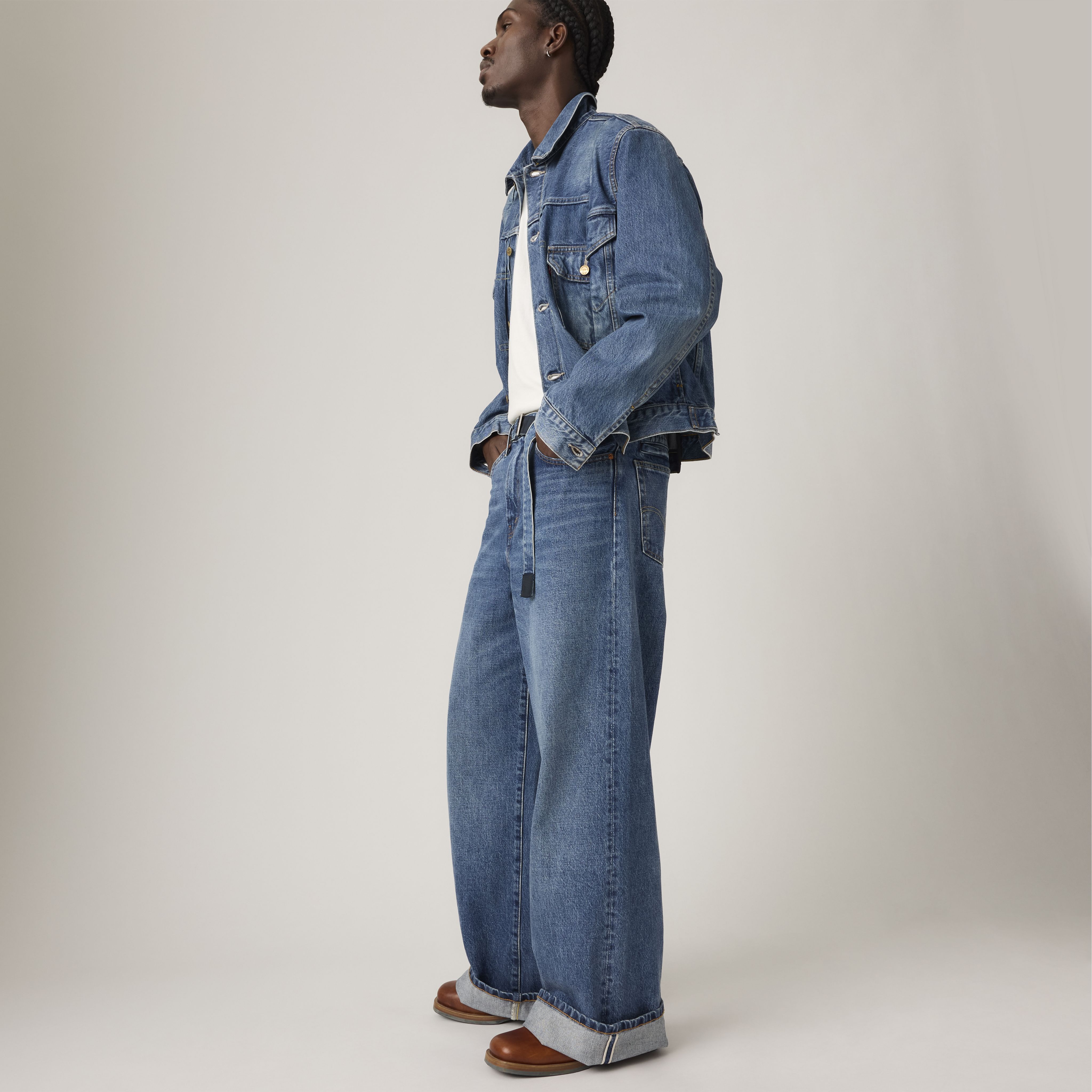 Levi's® X Sacai Men's Denim Pants - Medium Wash | Levi's® US
