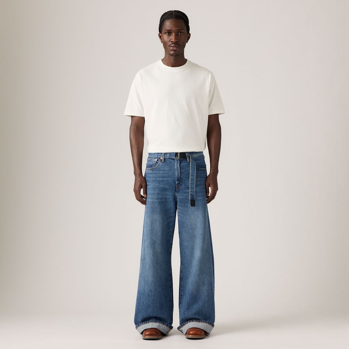 Levi's® x sacai Denim Trousers — Vintage - Medium Wash