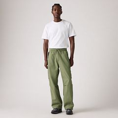 Baggy Field Cargo Men's Pants — Four Leaf Clover - Green 6