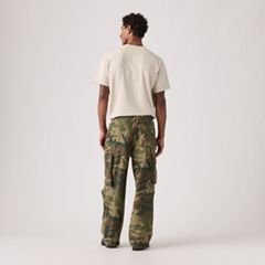Baggy Field Cargo Men's Pants — Phalarope Camo Print - Green 3