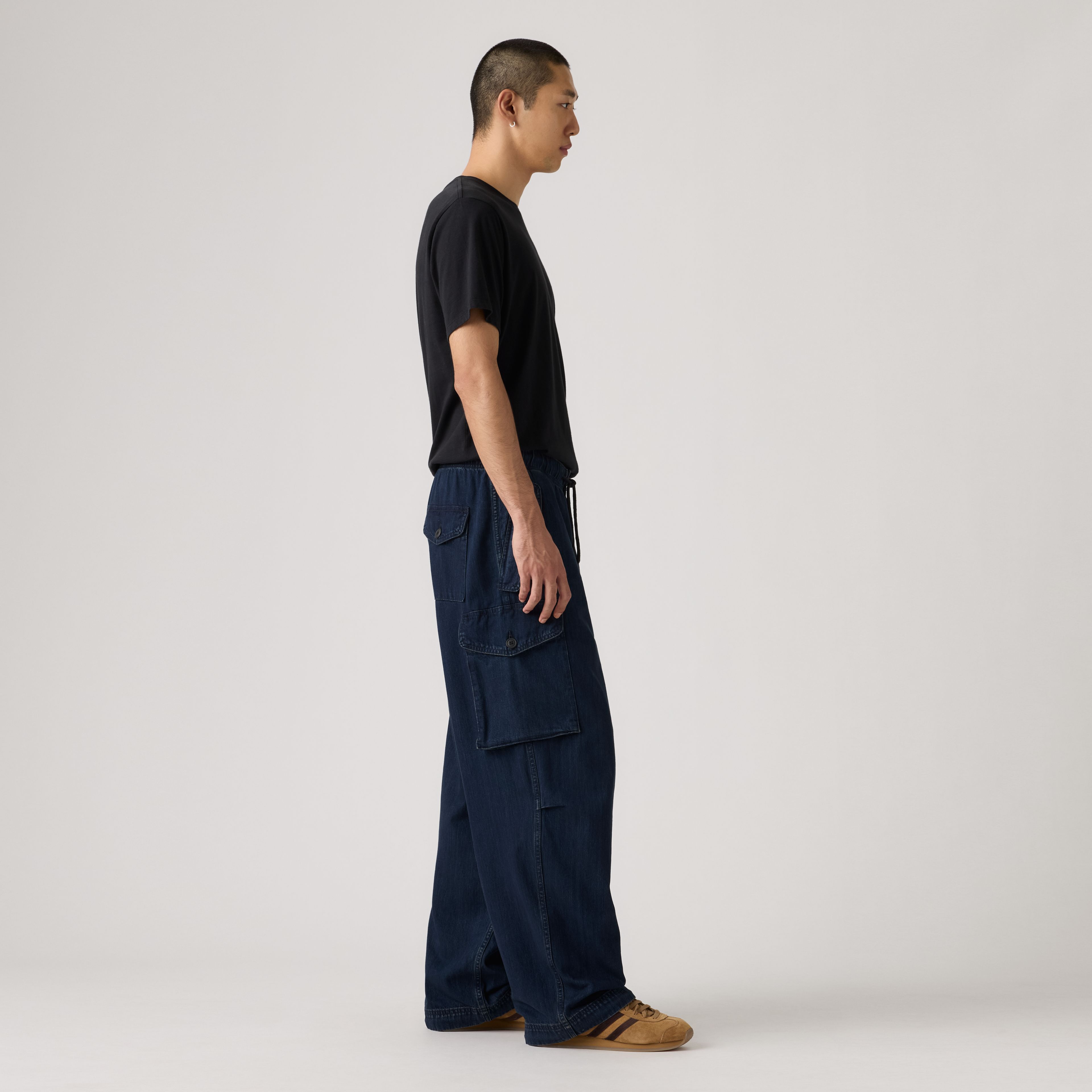 Baggy Field Cargo Lightweight Denim Men's Pants