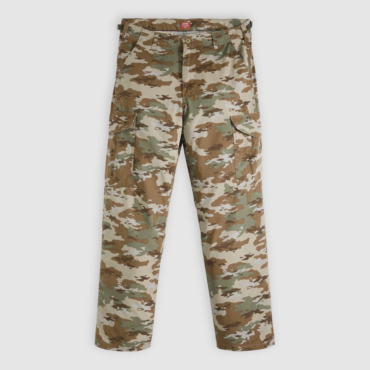 XX Cargo Baggy Men's Pants — Ombre Camo Soft Camo - Green