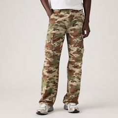 XX Cargo Baggy Men's Pants — Ombre Camo Soft Camo - Green 2