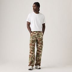 XX Cargo Baggy Men's Pants — Ombre Camo Soft Camo - Green 5