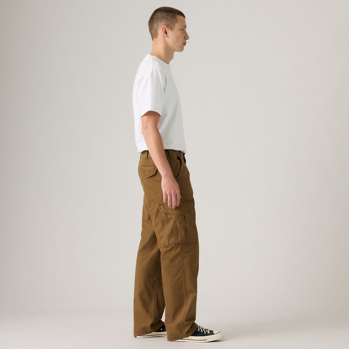 XX Cargo Baggy Men's Pants — Karla Brown - Brown
