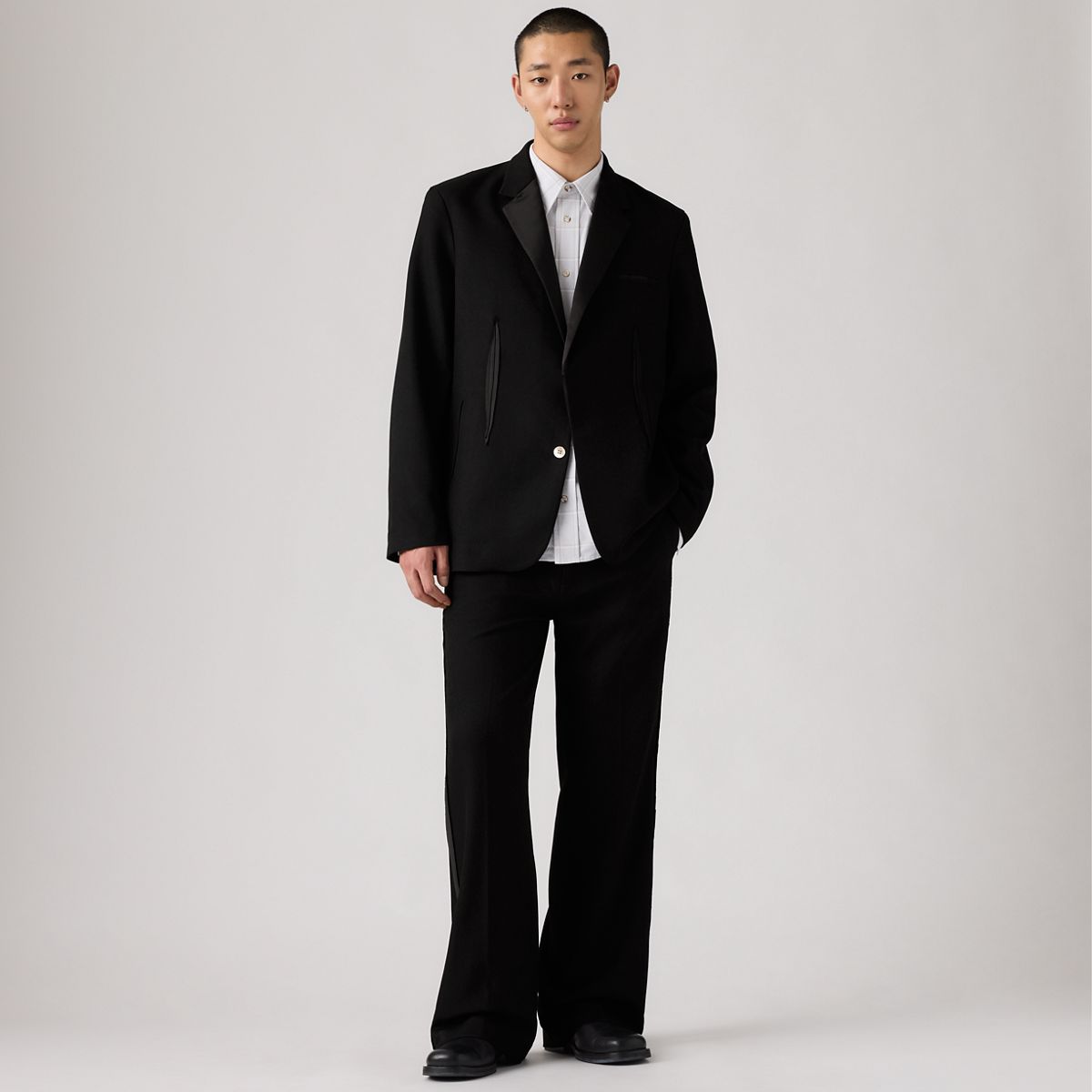 Levi’s® x Kiko Kostadinov Andy Suit Trousers — Meteorite - Black