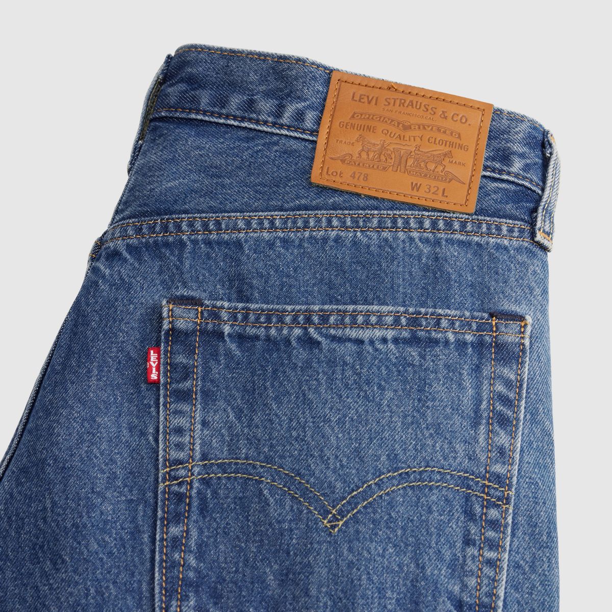 478™ Baggy Capri — Song Of The Year - Medium Wash