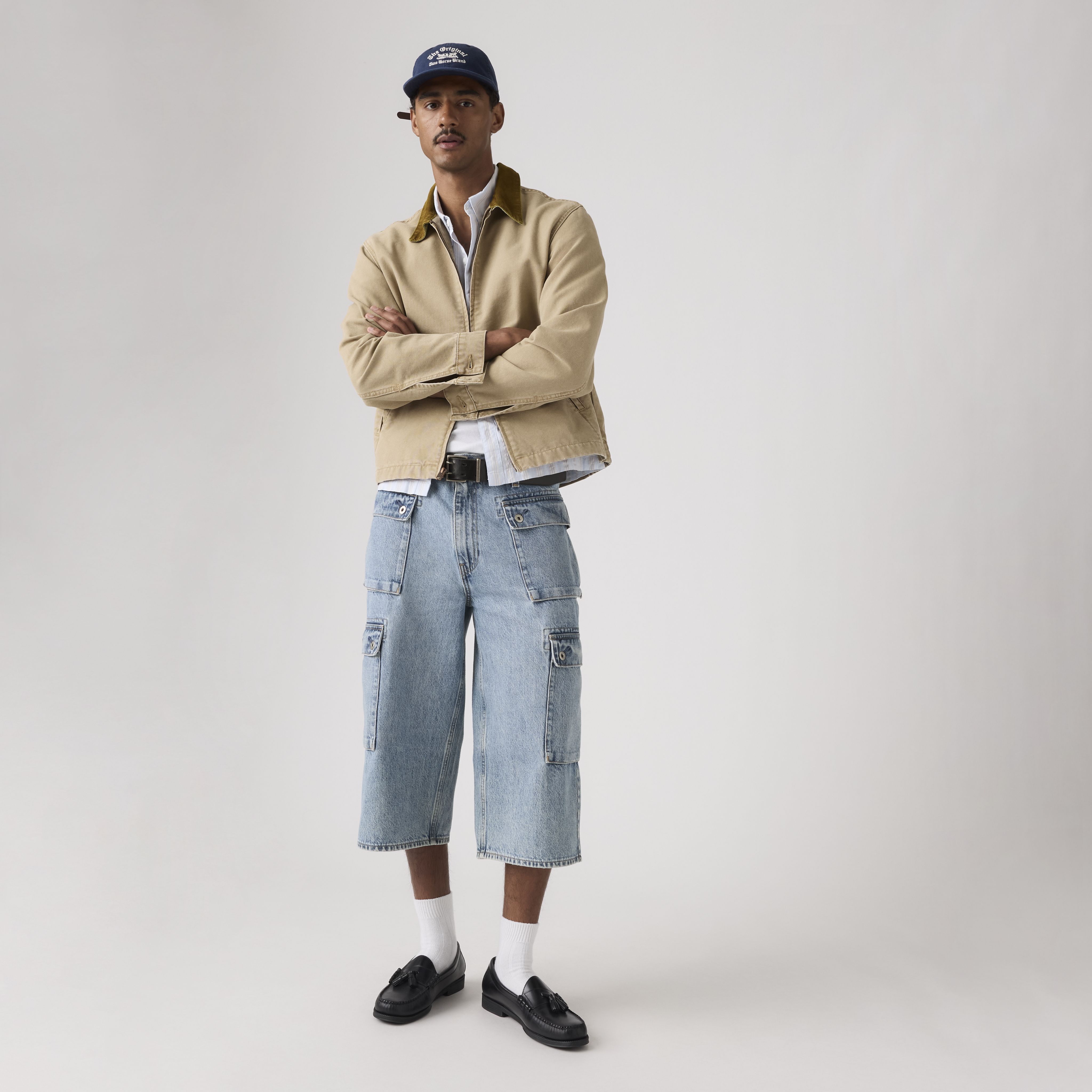 478™ Baggy Capri Cargo 1