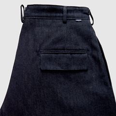 Pleated Trousers — Ivy Wash MOJ - Blue 9