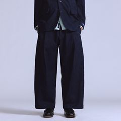Pleated Trousers — Ivy Wash MOJ - Blue 2