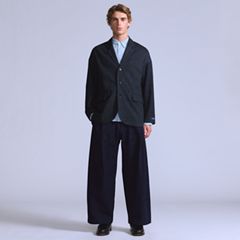 Pleated Trousers — Ivy Wash MOJ - Blue 1