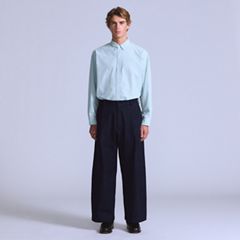 Pleated Trousers — Ivy Wash MOJ - Blue 6