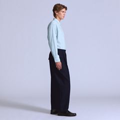 Pleated Trousers — Ivy Wash MOJ - Blue 5