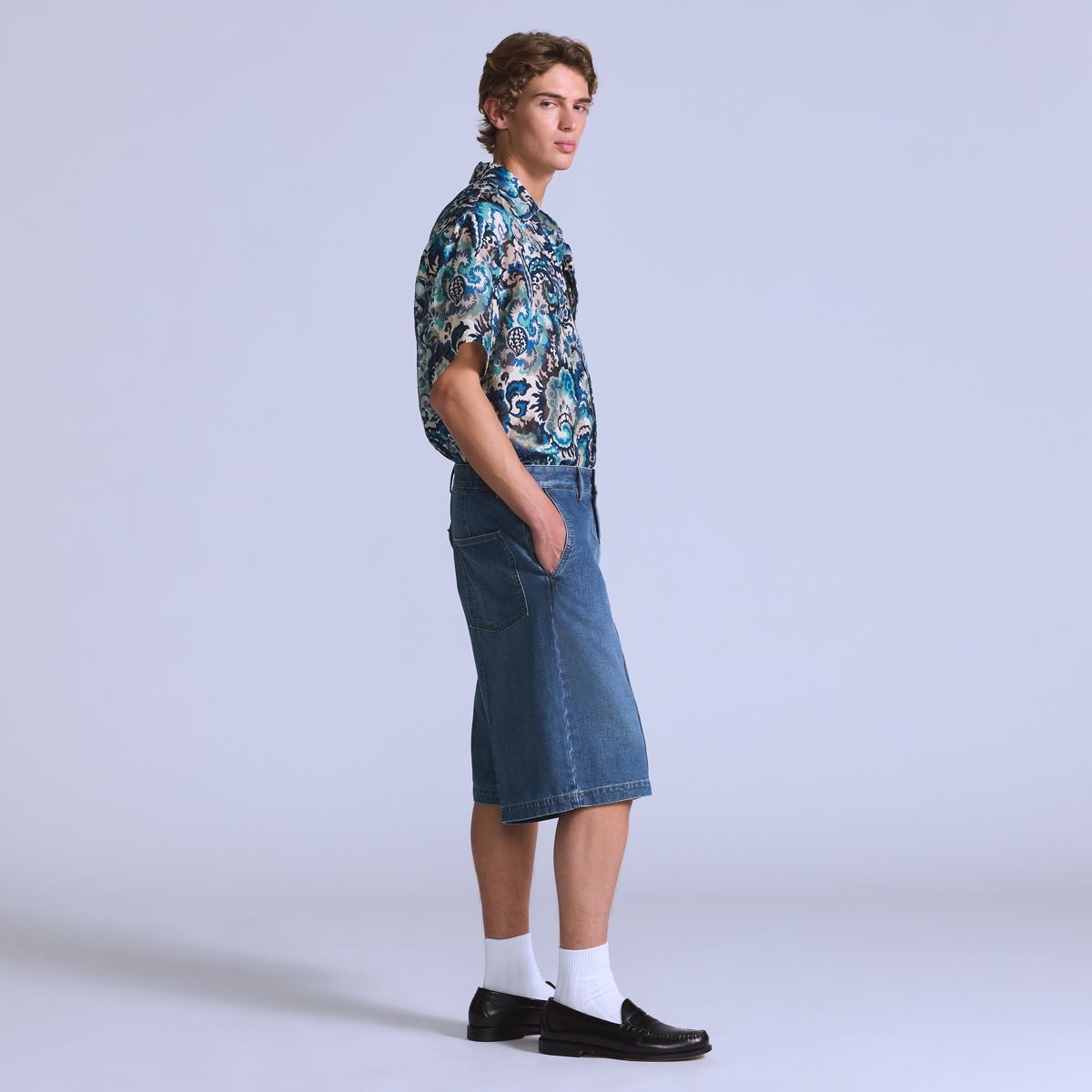 Little Sur Shorts — Little Sur Short - Medium Wash