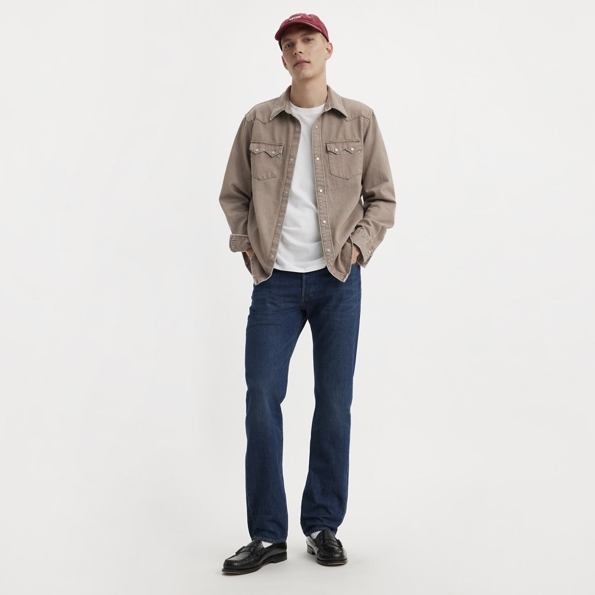 501® Original Men's Jeans — Do The Rump - Dark Wash
