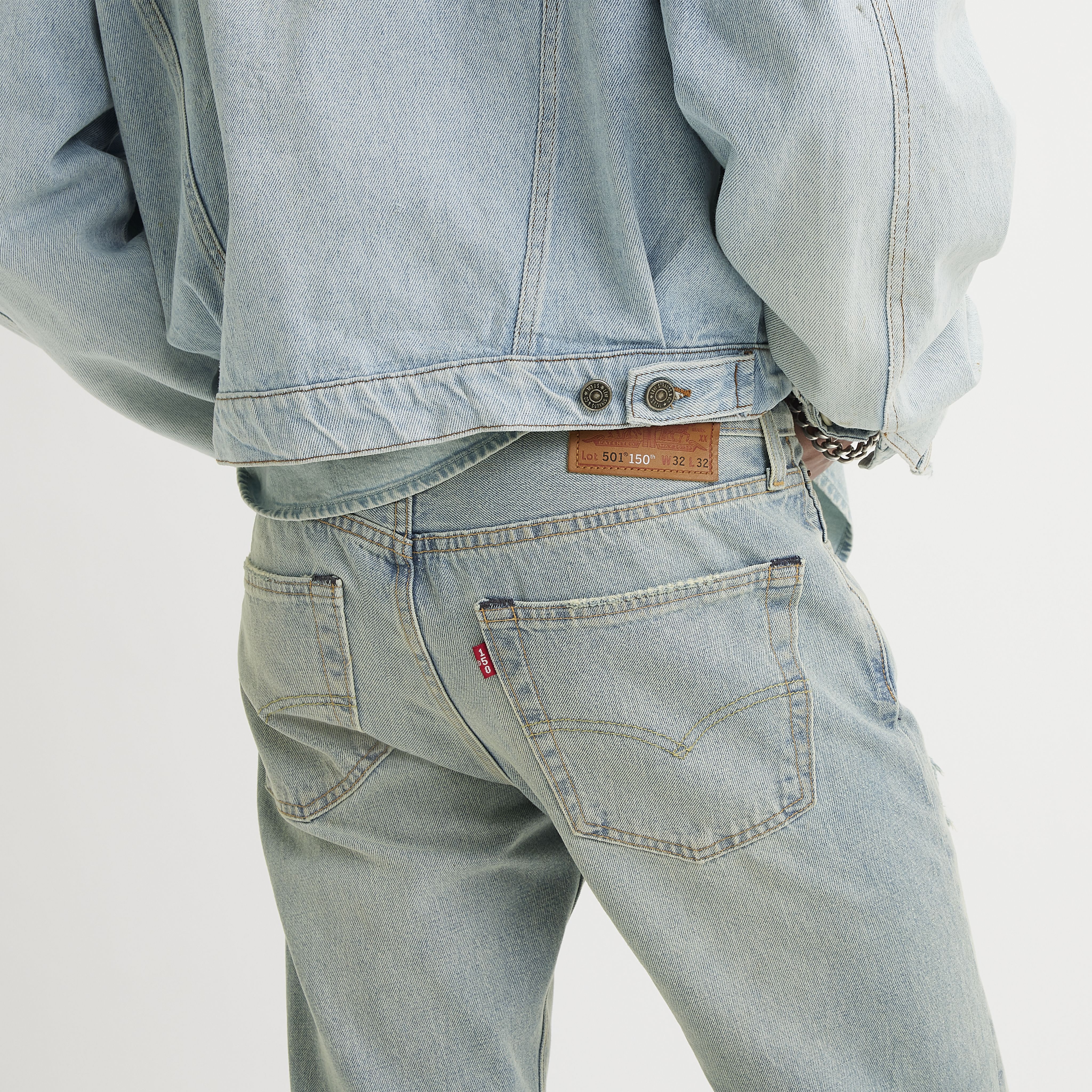 501® Original Fit Selvedge Men's Jeans - Light Wash | Levi's® US