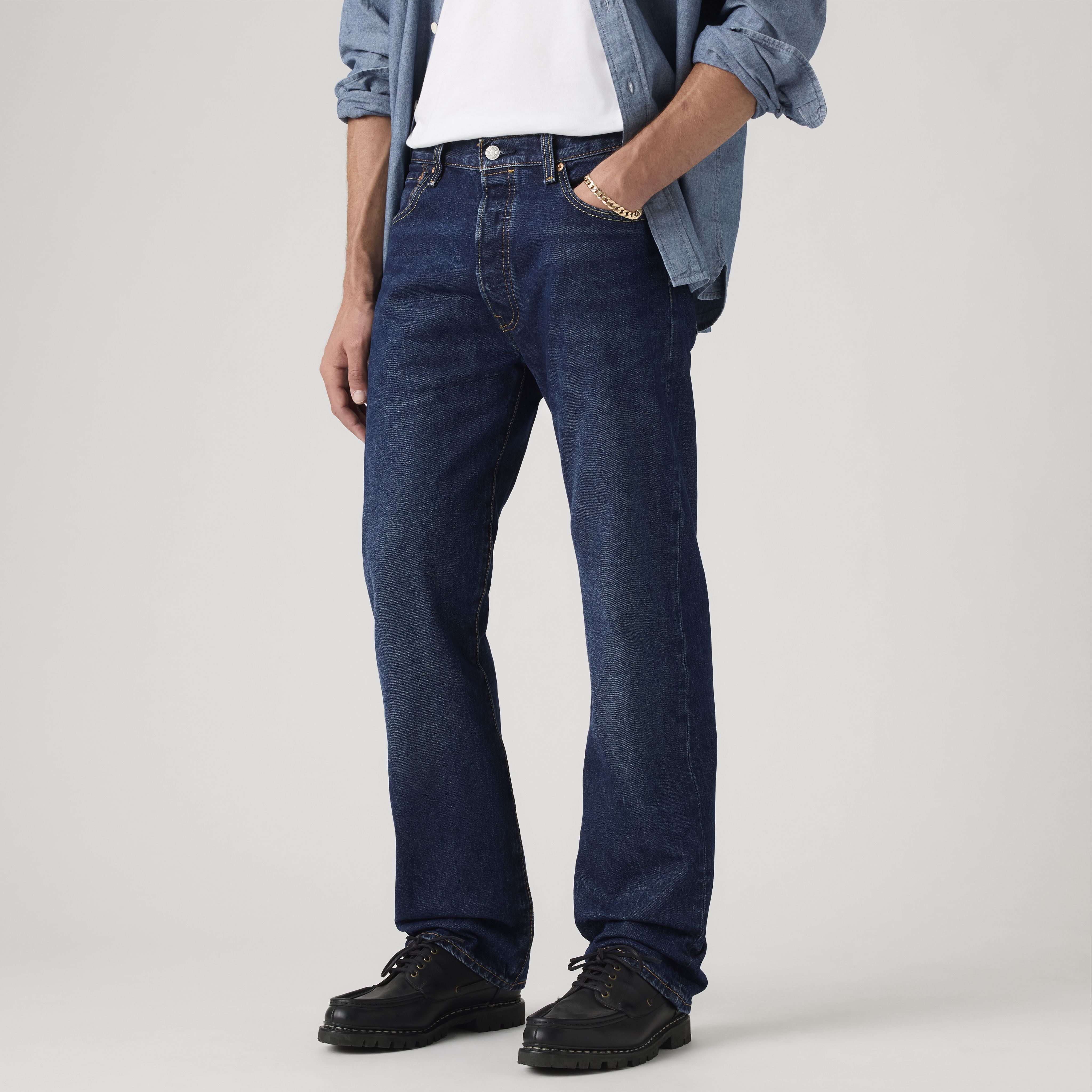 501® Original Fit Men's Jeans - Dark Wash | Levi's® US