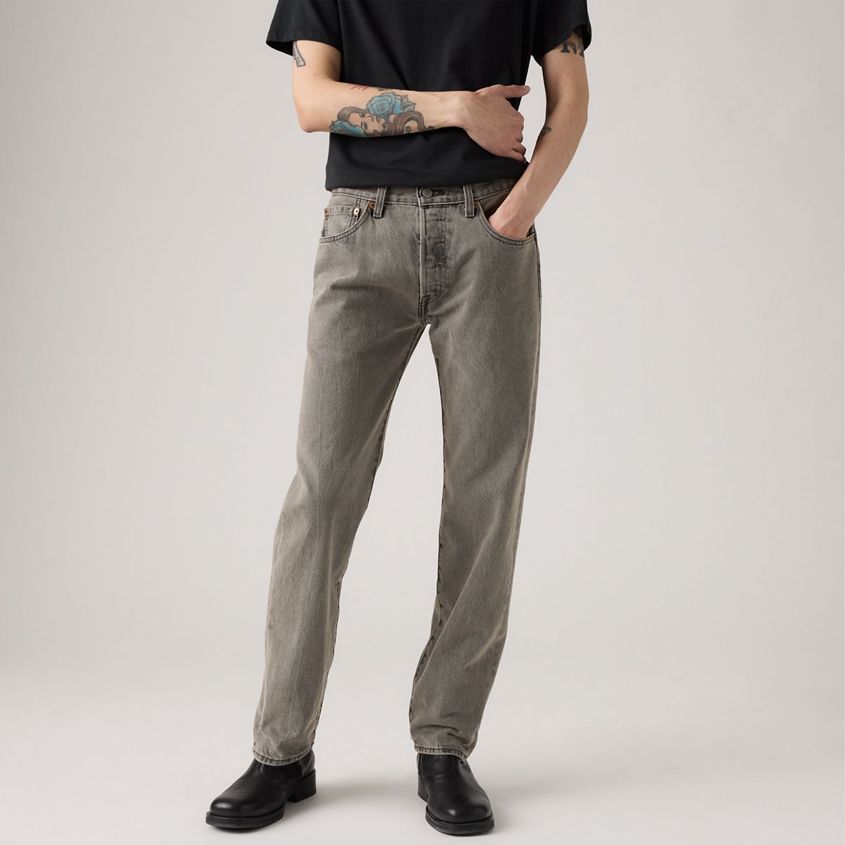 501® Original Men's Jeans — Walk Down Broadway - Grey