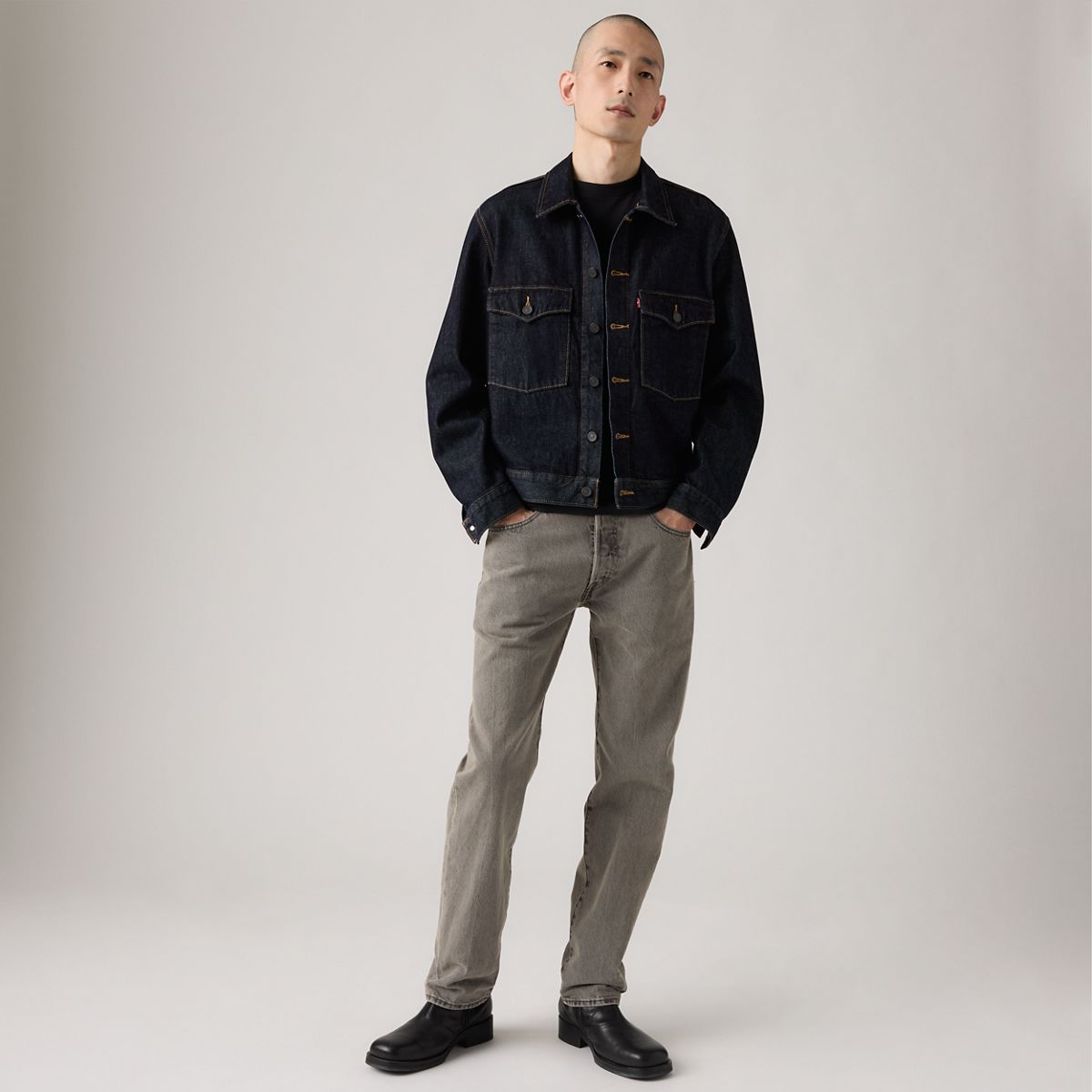 501® Original Men's Jeans — Walk Down Broadway - Grey