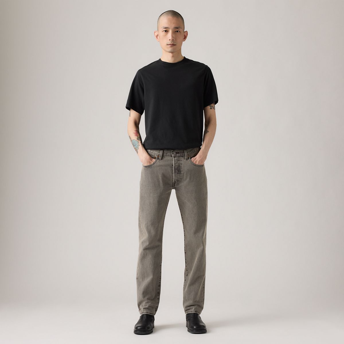 501® Original Men's Jeans — Walk Down Broadway - Grey