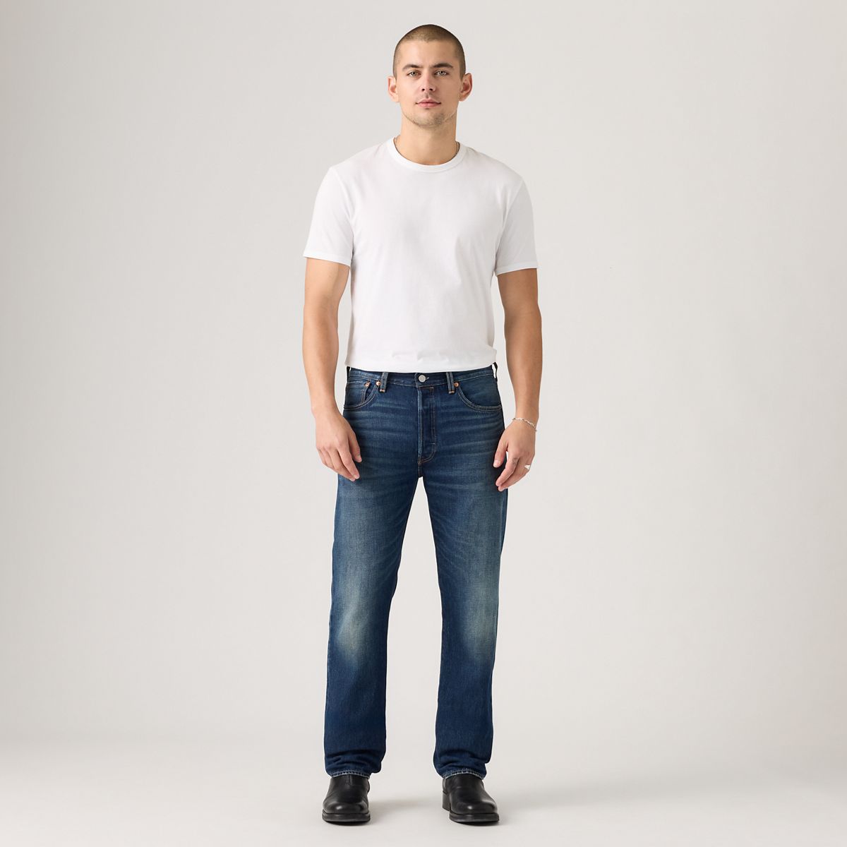 501® Original Men's Jeans — On The Borderline - Dark Wash