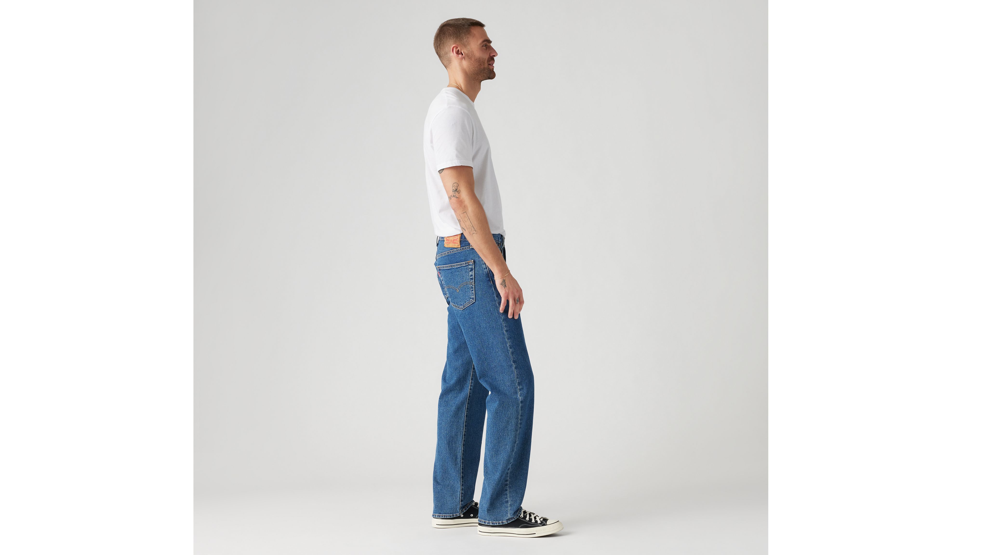 Levi's 501 Original Selvedge Jeans black ash - De Rode Winkel