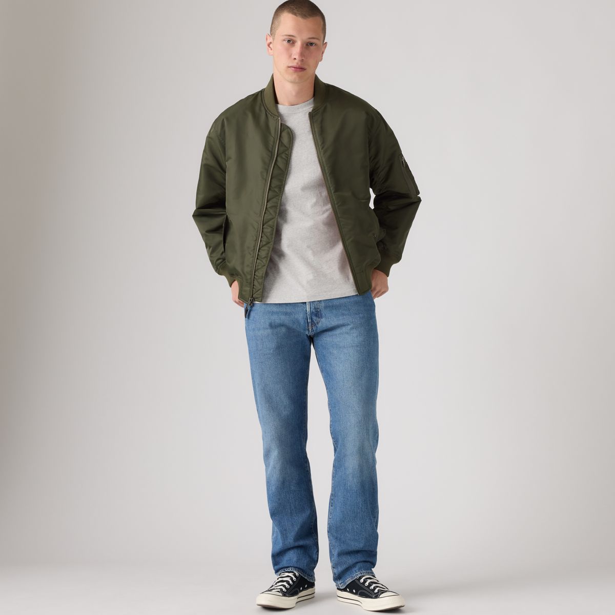 501® Original Men's Jeans — Never Settle - Medium Wash