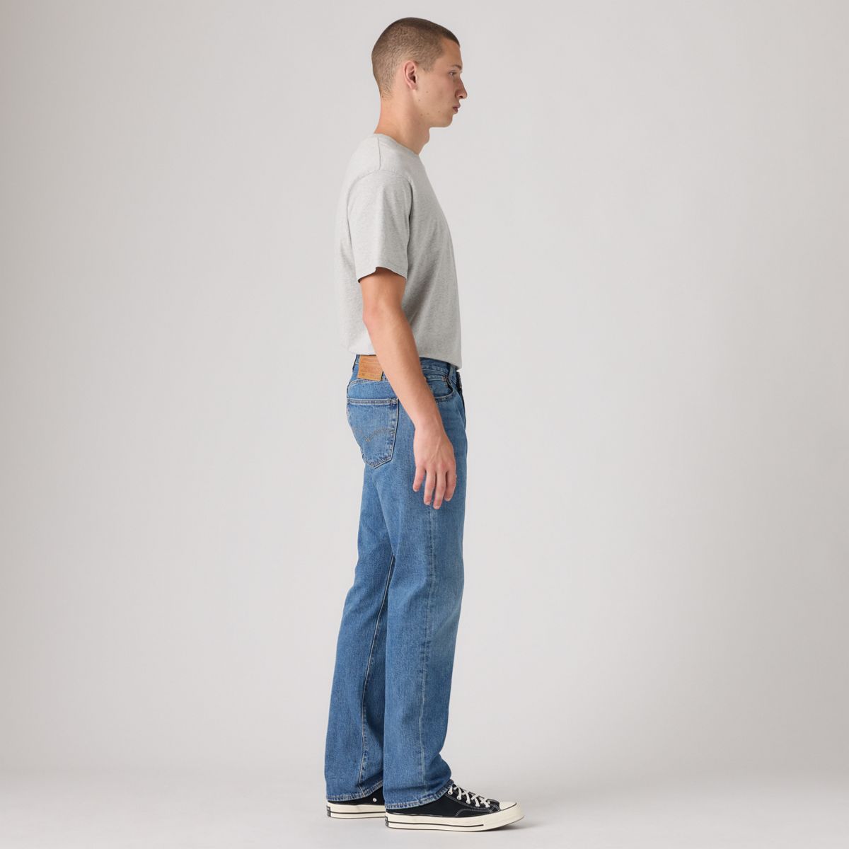 501® Original Men's Jeans — Never Settle - Medium Wash