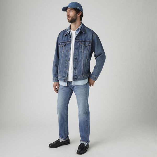 501® Original Selvedge Men's Jeans — Feeling Powerful - Medium Wash