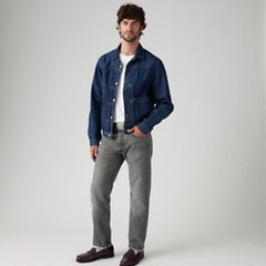501® Original Selvedge Men's Jeans — Black Ash Selv - Black 1