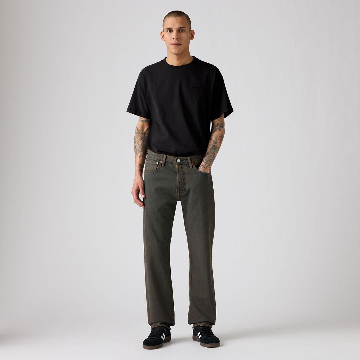 501® Original Men's Jeans — Sandslide Od - Green