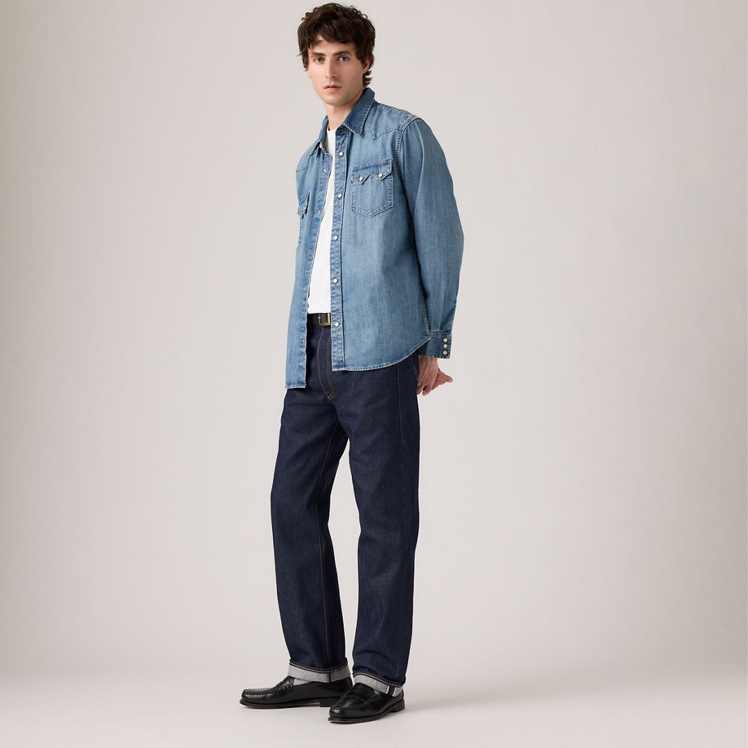 Levi's 501 Original Selvedge Shrink-to-Fit Men's Jeans 30x32