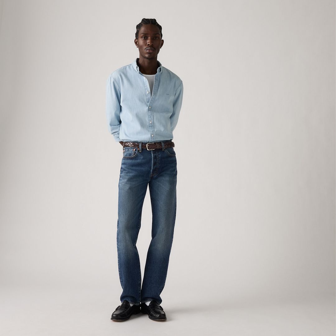 Levi's Men's 501 Original Straight-Fit Jeans - Change Your Mind