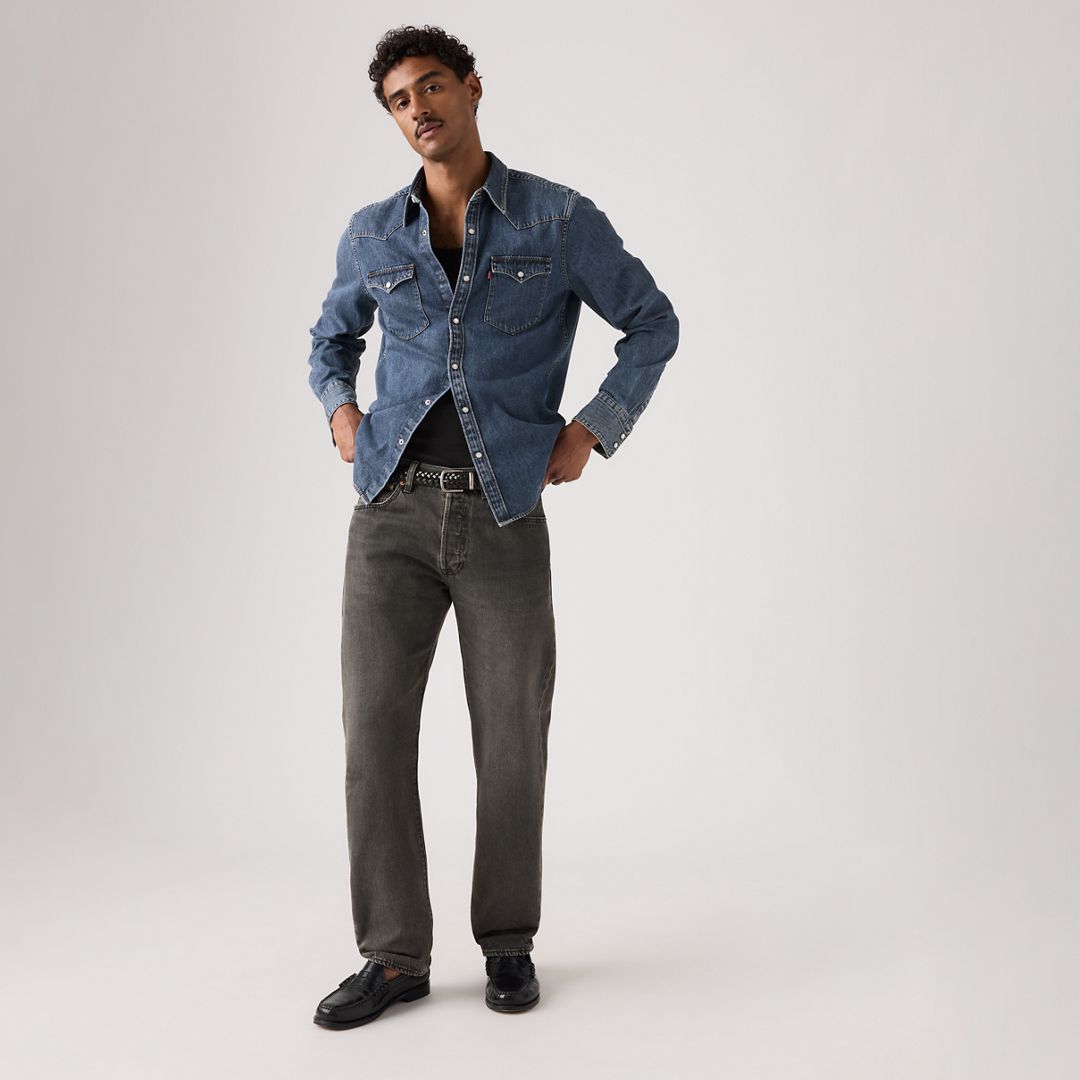 Levi's Men's 501 Original Straight-Fit Jeans - Oack Nights
