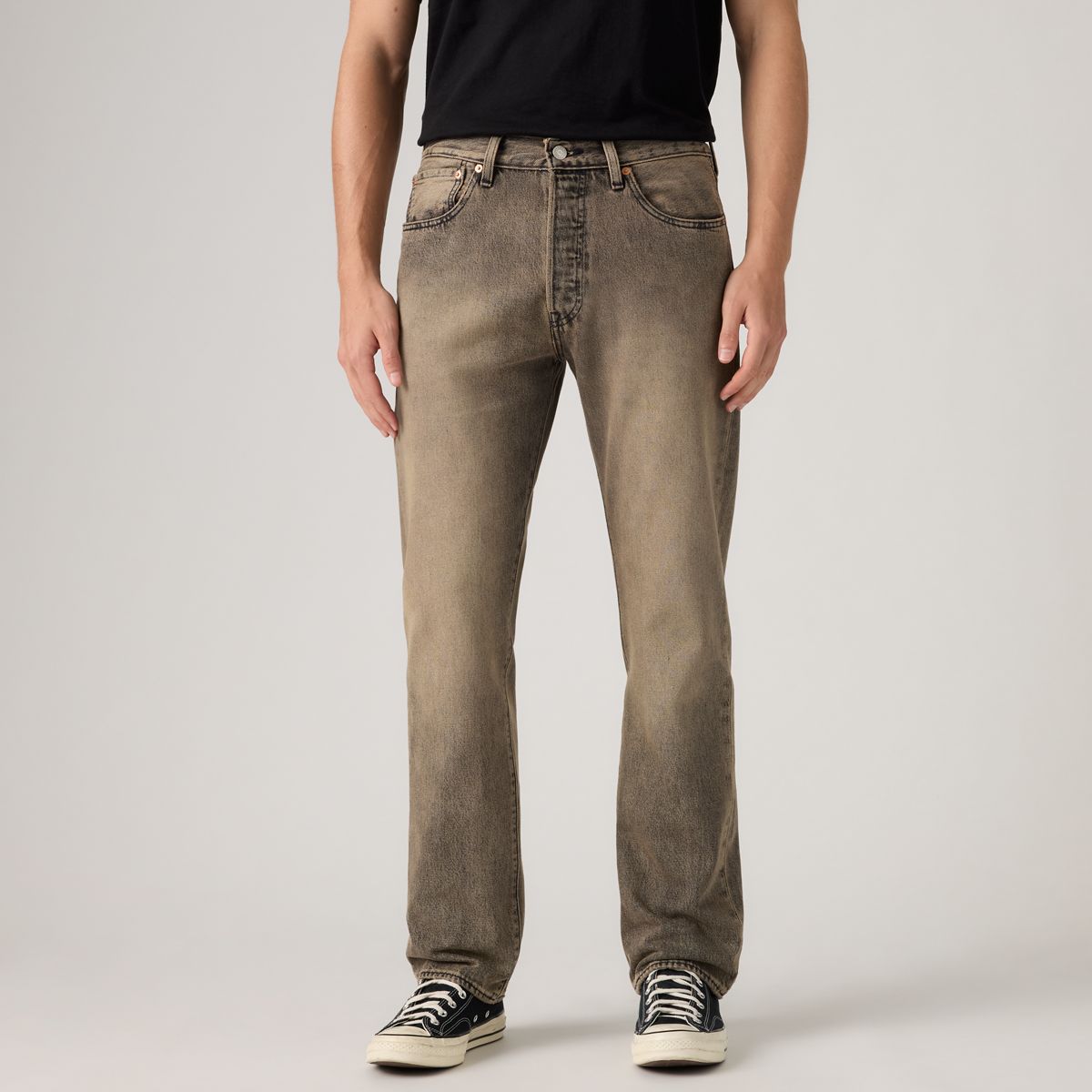 501® Original Men's Jeans — Ancient Space Overdye - Brown