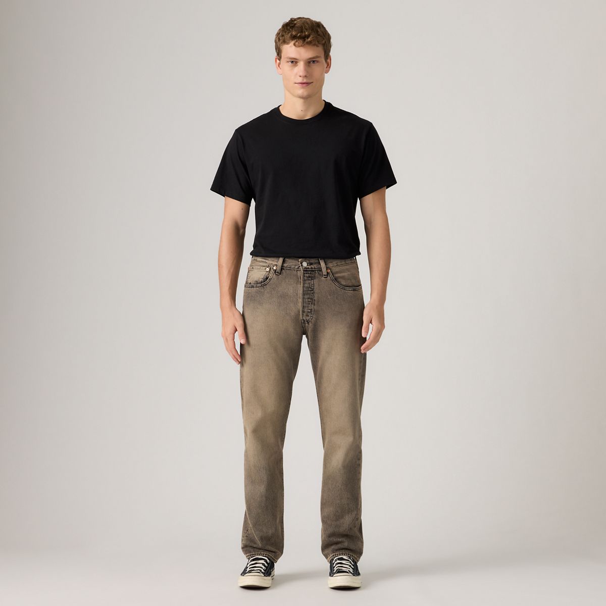 501® Original Men's Jeans — Ancient Space Overdye - Brown