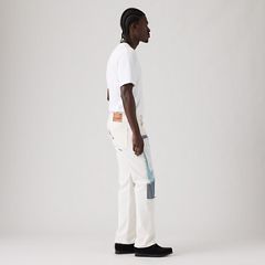 501® Original Men's Jeans — Crystal Tear Patch - White 5